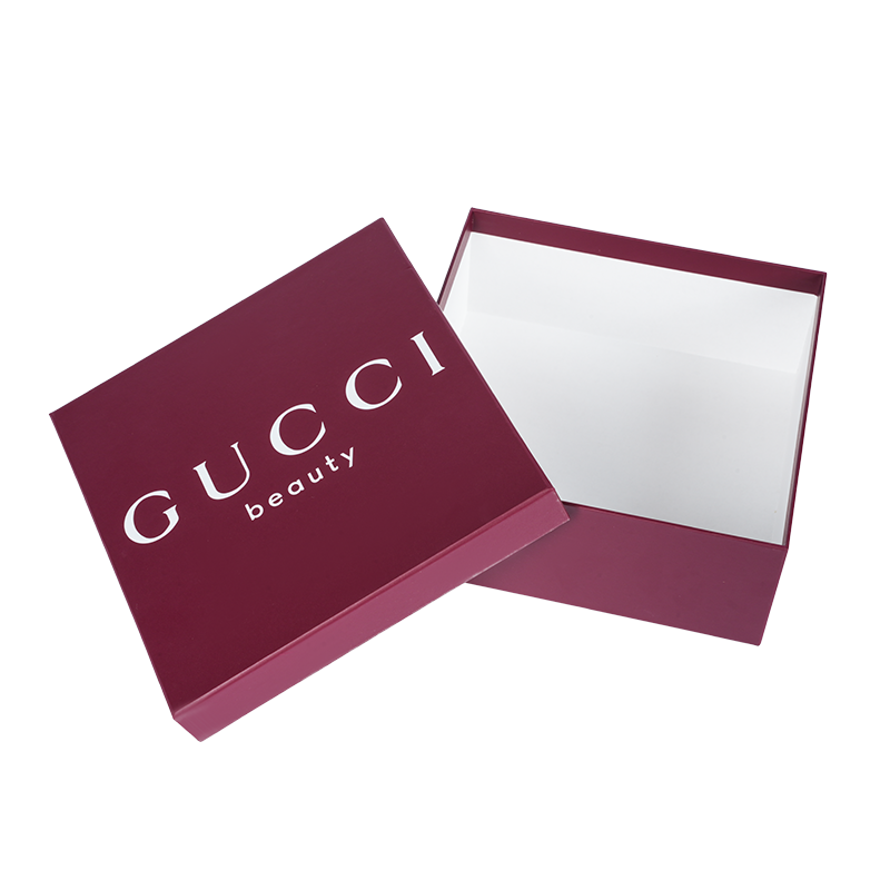 Boîte en papier imprimée offset de style tiroir pour emballage de soins de la peau