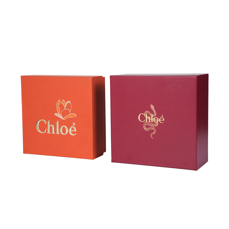 Boîte à cartes imprimée flexographique en couches pour emballage cosmétique