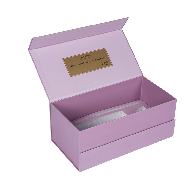 Emballage général boîte rigide en carton en forme de livre