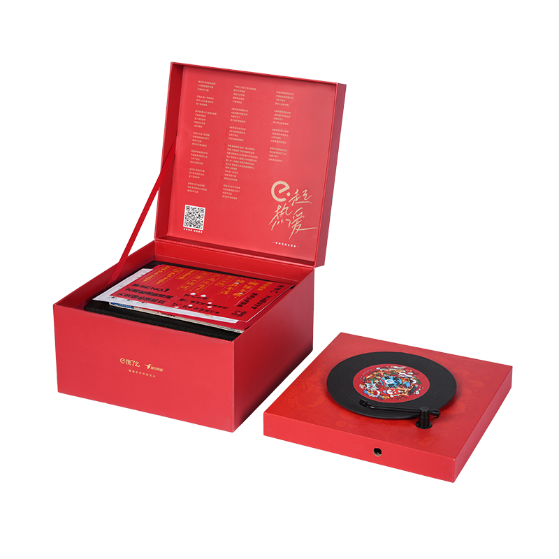 Boîte à musique rotative en forme de livre dur sur le thème des vacances