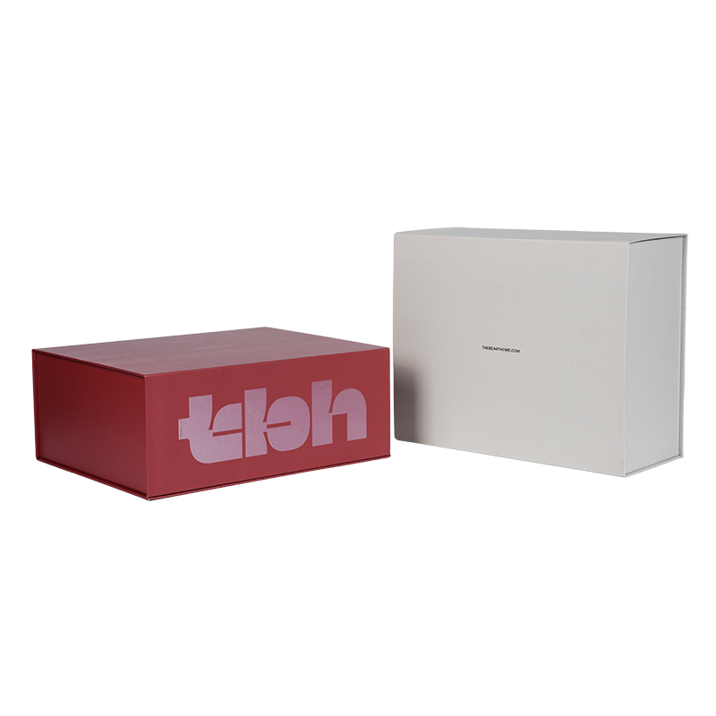 Boîtes à vêtements rigides avec couvercle supérieur et inférieur