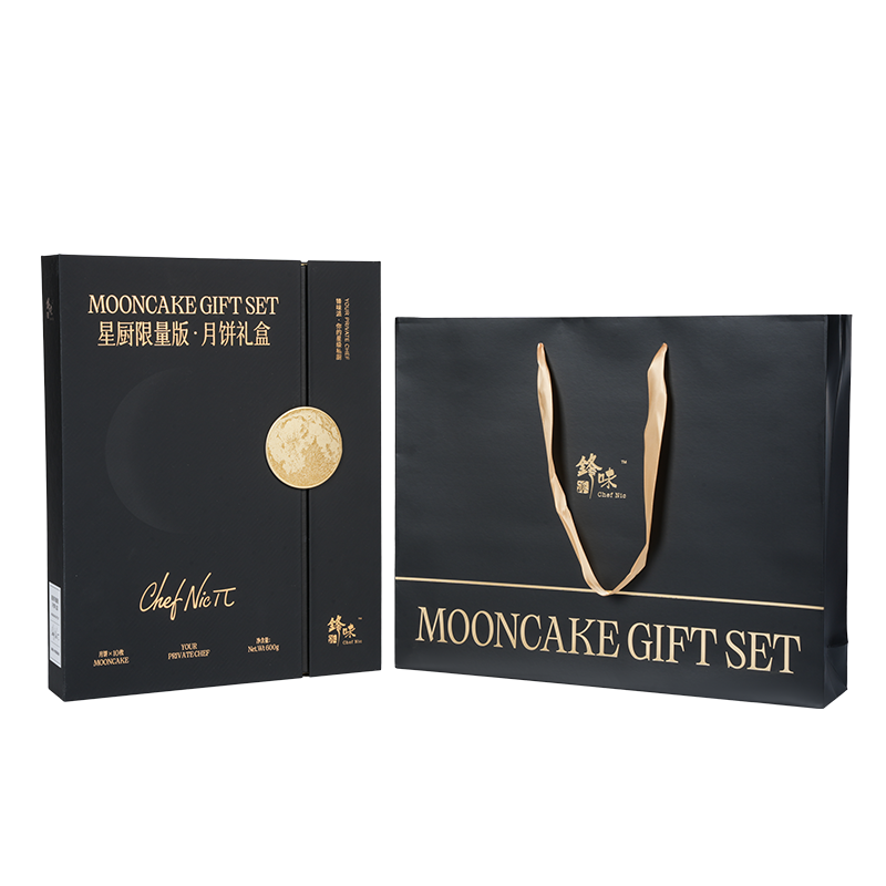 Sac de transport pour gâteau en carton kraft/blanc à poignée résistante à l'eau