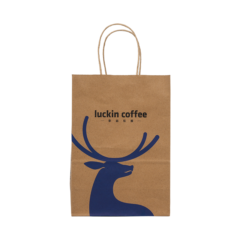 Boîte à emporter en papier kraft semi-rigide