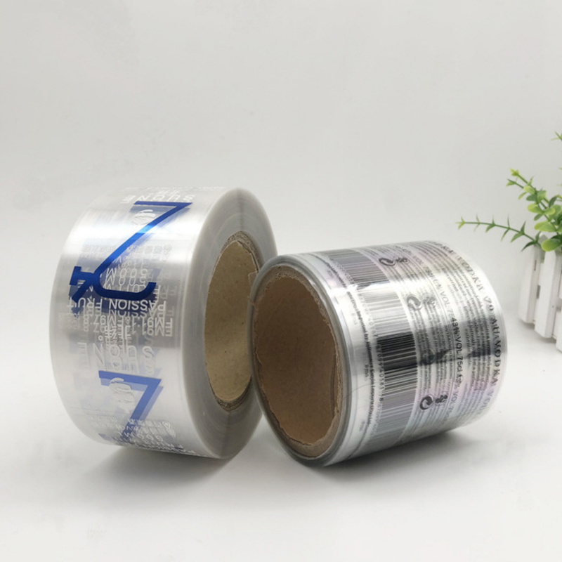 Étiquette de bouteille de vin gaufrée en feuille mate