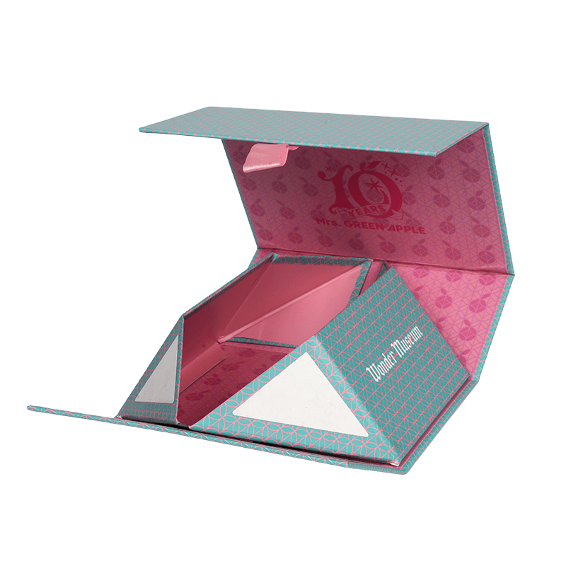 Boîte-cadeau d'affichage 3D pliable imprimée par offset