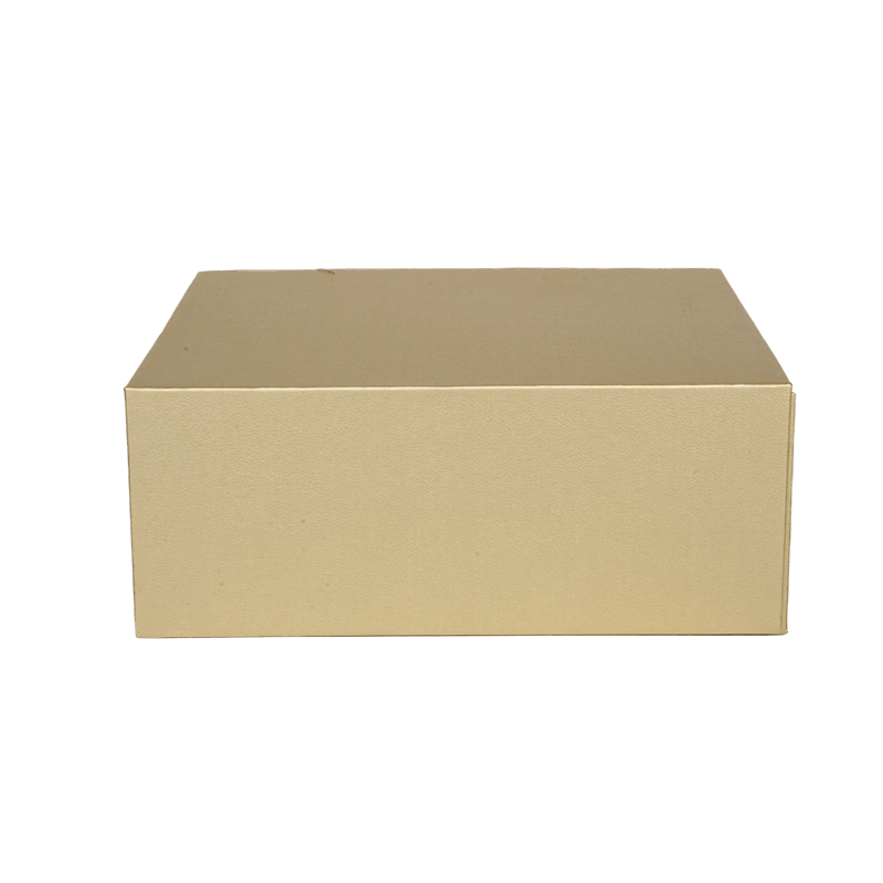 Emballage plat de parfum de luxe avec structure autobloquante