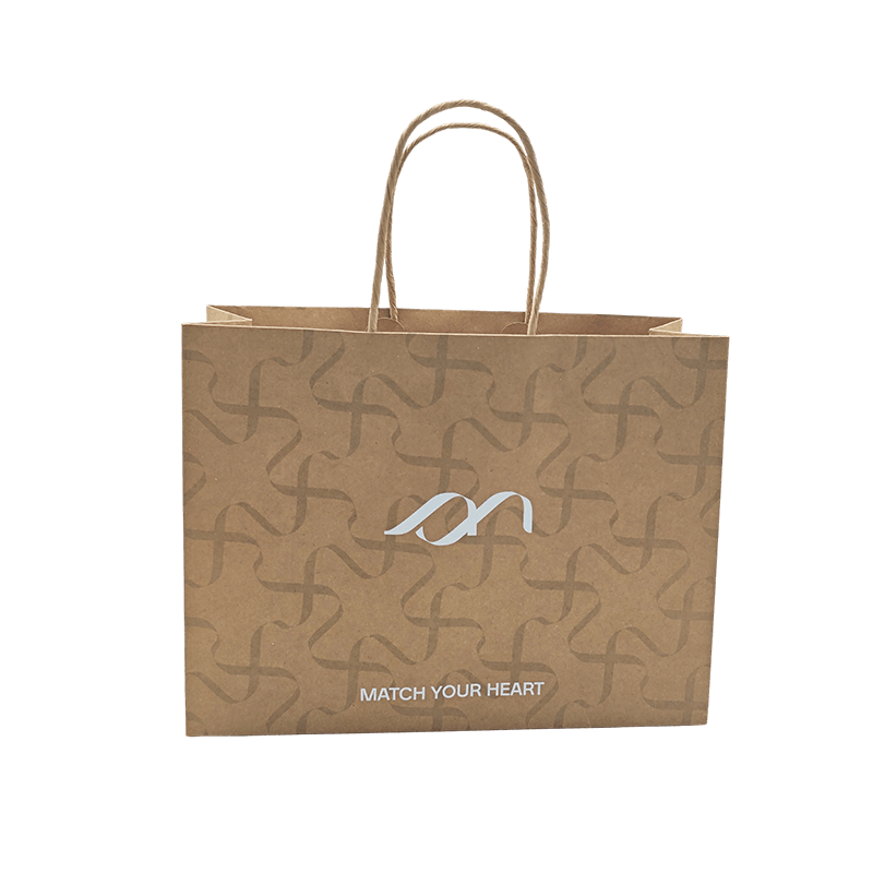 Sacs-cadeaux en papier kraft avec logo personnalisé