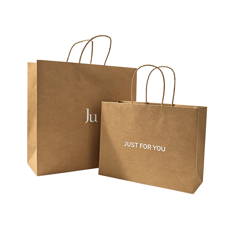 Sacs-cadeaux en papier kraft avec logo personnalisé